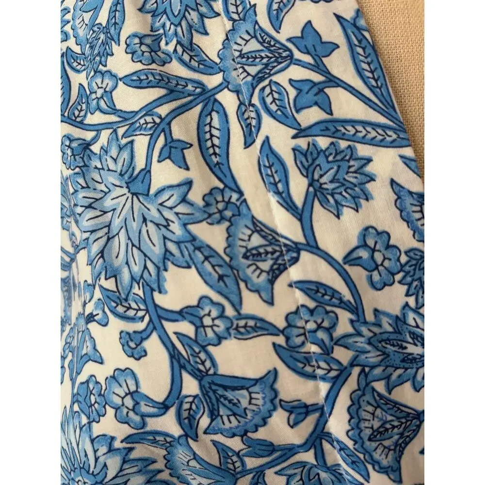 CeCe - NWT Cap Sleeve 100% Cotton Maxi Dress with pockets - Picture 4 of 5